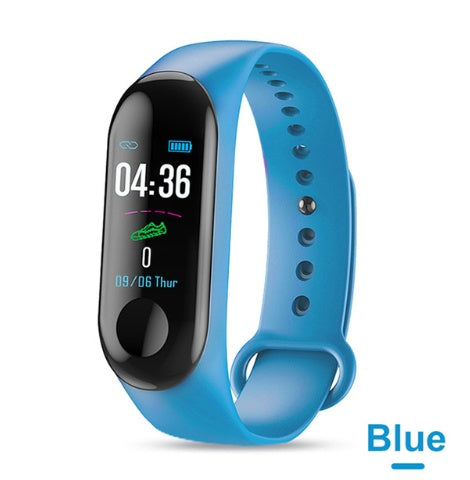 Compatible With , Smart Bracelet Heart Rate And Blood Pressure Exercise Meter Step Information Push Smart Reminder Color Bracelet