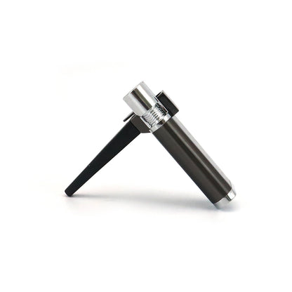 Portable Foldable Mini Pipe Dual Purpose Metal Cap Lighter