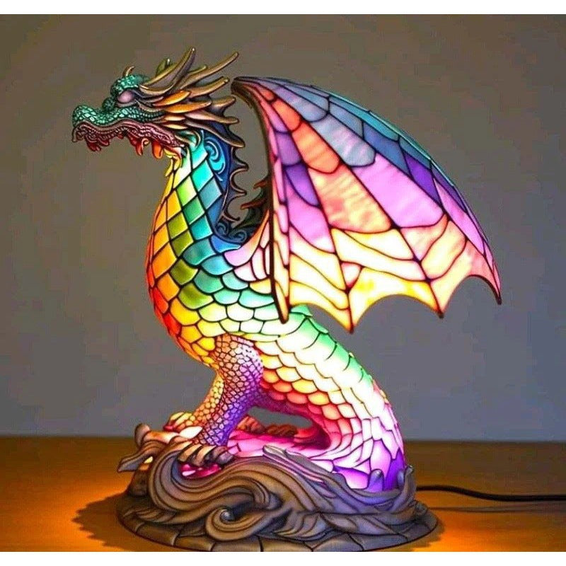 3D Colored Animal Light Desk Lamp Animal Series Decorative Night Light Animal Elephant Owl Cat Vintage Table Lamp Home Decoration