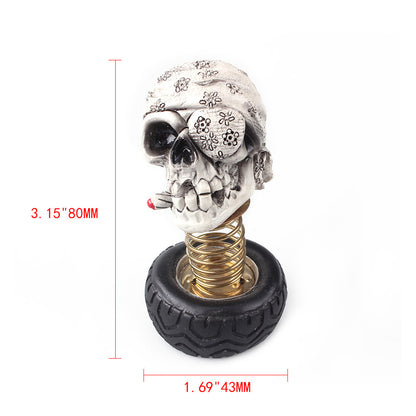 Car Skull Personality Interior Decoration Halloween Day Ornament For Car Goods Car Interior Accessories Decoration