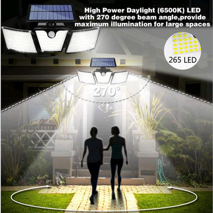 Solar Light Outdoor Multi Head Human Body Induction