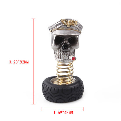 Car Skull Personality Interior Decoration Halloween Day Ornament For Car Goods Car Interior Accessories Decoration