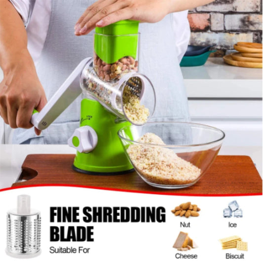 Manual Rotary Cheese Grater for Vegetable Cutter Potato Slicer Mandoline Multifunctional Vegetable Chopper Kitchen Accessories