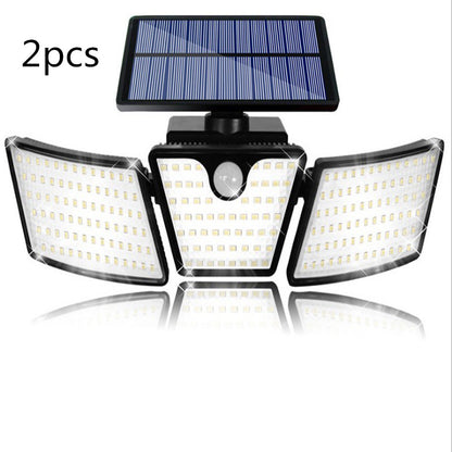 Solar Light Outdoor Multi Head Human Body Induction