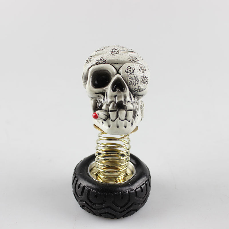 Car Skull Personality Interior Decoration Halloween Day Ornament For Car Goods Car Interior Accessories Decoration